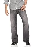 Sean John Men's Wrap Straight Leg Jean,Grey Seduce,36