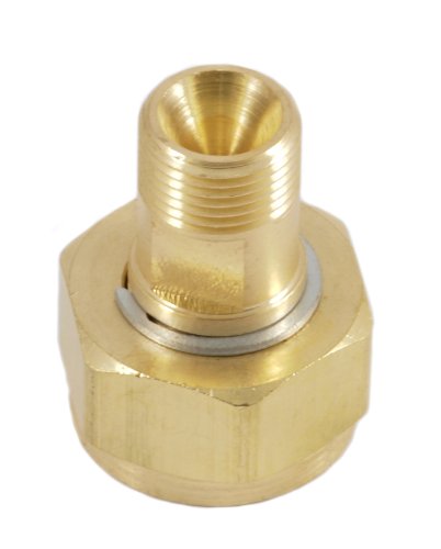 Forney 87801 Acetylene Regulator Adaptor CGA 520 To CGA 200 B Tank to Regulator 40 CF