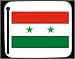 Decorated Mouse Pad with flag, Syrian, Syria