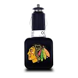 Chicago Blackhawks Twin USB Car Charger