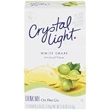 Crystal Light On The Go White Grape, 10-Count Boxes (Pack of 10)