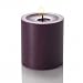 Hand Poured 3" x 3" Pillar Candle, Purple Unscented