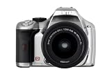 Pentax K-x Digital SLR Camera - Metal Grey (Single Lens Kit  18-55mm)