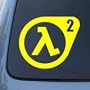 HALF LIFE 2 - First Person Shooter - Vinyl Decal Sticker #A1429 | Vinyl Color: Yellow