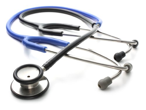 American Diagnostic Corporation 613bkrb Adscope Teaching Stethoscope  Black/Royal Blue  Adult