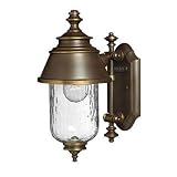 Americana 1 Light Outdoor 13 Wall Sconce in Old Bronze