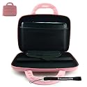 Kroo Special Edition Pink Cube Case Carrying Bag Sleeve for Asus Eee PC ( 1005HA PU1X- BK BU 1000HE VU1X BU BK 1008HA 1000HA PC 901 1002HA Seashell Pearl PC 900 1000H PC 904HA Atom N270 PC 4G 2G) Black Blue 8.9 inch 10.1 inch Netbook Case + Determination Hand Strap