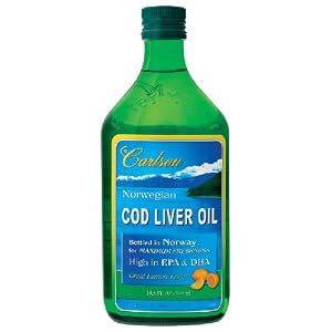 Carlson Laboratories - Norwegian Cod Liver Oil Lemon, 16.8 fl oz liquid by Carlson