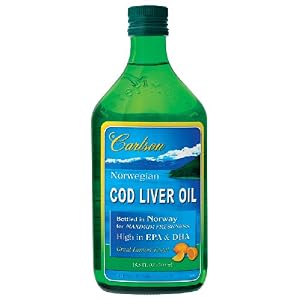 Carlson Laboratories - Norwegian Cod Liver Oil - Lemon, 16.8 fl oz