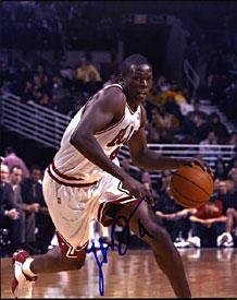 Luol Deng Autographed Chicago Bulls 8x10 Photo - Autographed NBA Photos