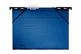 Leitz 18900035 Ordnungsh�ngemappe Divide it Up, 6 F�cher, Colorspankarton, blau
