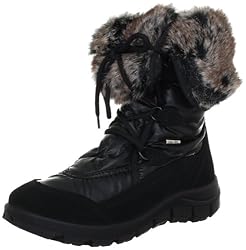 Vista 11-12320-schw, Damen Snowboots, Schwarz (schwarz), EU 42
