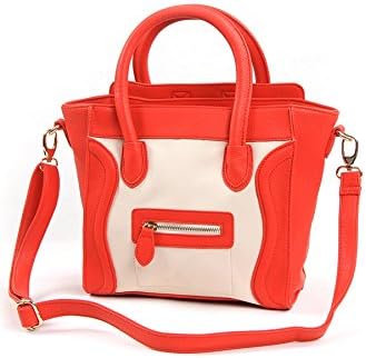 Agatha Garcia Ladies Faux Leather Smile Handbags/Satchel/Tote Handbags Purse