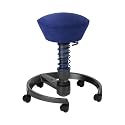 Swopper Work 3D-Aktiv Bürodrehstuhl, 50-120 kg, schwarz (Softex)
