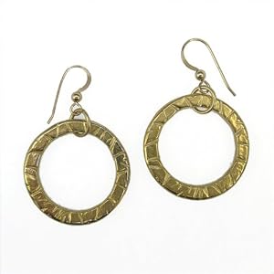 Infinity Gold Dipped Earrings