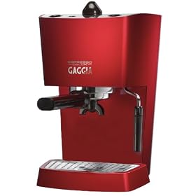 Gaggia 74841 Espresso Coffee Maker, Deep Red