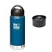 Klean Kanteen Coffee Set Wide Mouth Insulated Bottle w/ 2 Caps (Stainless Loop Cap and Cafe Cap)
