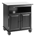 Swivel Top Media Stand - Black