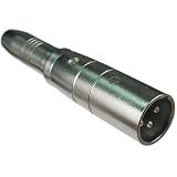Balanced 1/4 Female To XLR Male Adapter