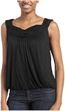 XOXO - XOXO Junior's Crochet Neck Top