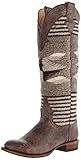 Stetson Women's Serape Round Toe Boot Brown Boot 8.5 B - Medium