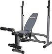 Body Champ Olympic Weight Bench with Arm Curl