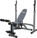 Best Body Champ Olympic Weight Bench with Arm Curl