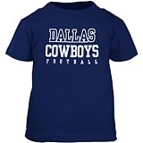 Reebok Dallas Cowboys Navy Blue Toddler Practice T-shirt
