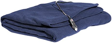 MAXSA Innovations Comfy Cruise 12V Heated Travel Blanket