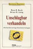 Produkt-Bild: Unschlagbar verhandeln. Die beiderseitige Gewinnstrategie