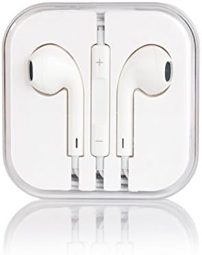 Stereo Headphone with Built-in Microphone - 3.5mm Jack Audio Earphone with Bonus Adapter Cable