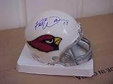 Kurt Warner Hand Signed Autographed Arizona Cardinals Riddell Football Mini Helmet