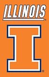 Illinois Fighting Illini 2Sided Large House Flag Banner
