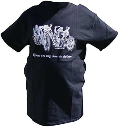 Wise Dyes Black Tie Dye Adult Christian Shirt - These Are My Church Clothes (X-Large, Black)