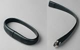 Black Wristband USB Flash Memory Drive 16GB