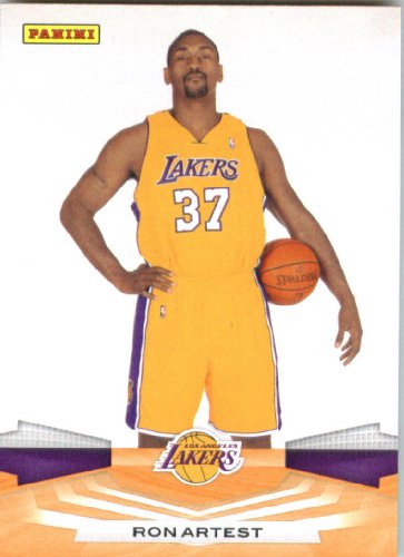 2009 /10 Panini NBA Basketball Card # 277 Ron Artest Los Angeles Lakers Mint Condition- Shipped In A Protective ScrewDown Display Case!