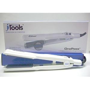 iTools One Pass 1.5 Inch Nano-Ceramic Straightening Iron Model No. ST-OP-1.5