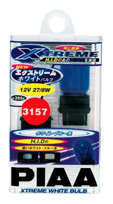 PIAA 19295 3157 Xtreme White Miniature Bulb - Pack of 2