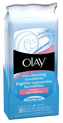 Olay Wet Towelettes Normal 30 Count