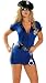 Officer Blue- Womens Sexy Police Costume Lingerie Outfit