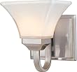 Minka Lavery Agilis Brushed Nickel 1 Light Bath 6811-84