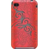 41qRf5EjWhL. SL160  iLuv Silicone case with Graphics for iPhone 4 Red