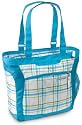 Jansport Ella Tote Calypso Blue Plaid