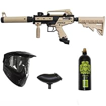 Tippmann Cronus Paintball Marker Gun -Tactical Edition- Tan Basic Package

