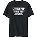 T-Shirt Mens Black 