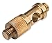 Kupo KG008912 1/4-Inch-20M to 3/8-Inch-16M Adapter (Brass)