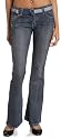 MUDD, Juniors' Back Pocket Flap Belted Jean, Greenwich, 1