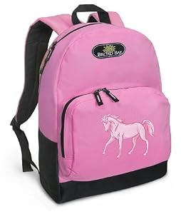 Pink Horse Backpack Pink Horses for Travel, Daypack CUTE School Bags Best Unique Cute Gifts for Girls, Students Ladies -