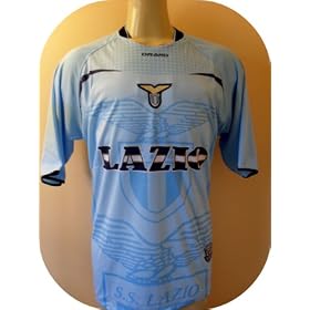 LAZIO-ITALY- SOCCER JERSEY SIZE LARGE. NEW