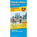 Radwanderkarte Niederrhein - S�dlicher Teil: Mit Ausflugszielen, Einkehr- & Freizeittipps, reissfest, wetterfest, beschriftbar und wieder abwischbar. ... wetterfest, reissfest, abwischbar, GPS-genau
